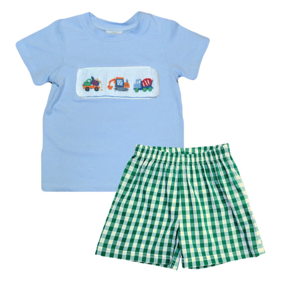 Swap-A-Smock Construction Vehicle Tab - Smocked South