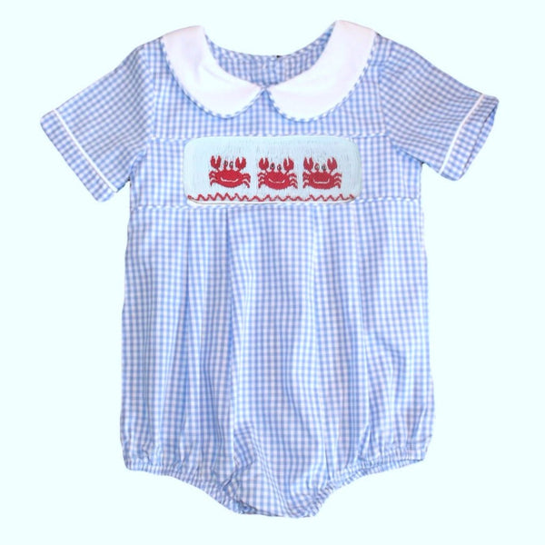 Swap-A-Smock Red Crab - Smocked South