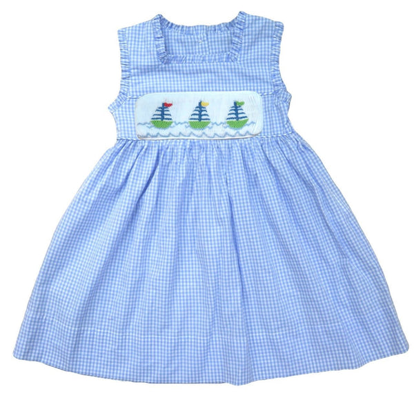Swap-A-Smock Sailboat Tab - Smocked South