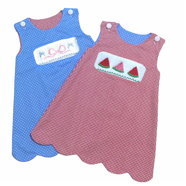 Swap-A-Smock Watermelon Tab - Smocked South