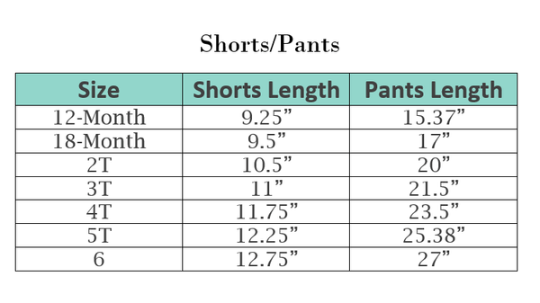 Apple Shorts Pre-Order - Smocked South