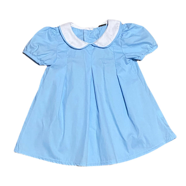 Blue Dress - Smocked South