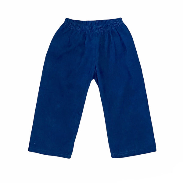 Boys Pants - Navy Corduroy - Smocked South