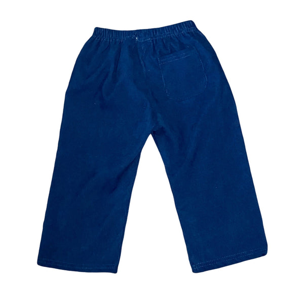 Boys Pants - Navy Corduroy - Smocked South