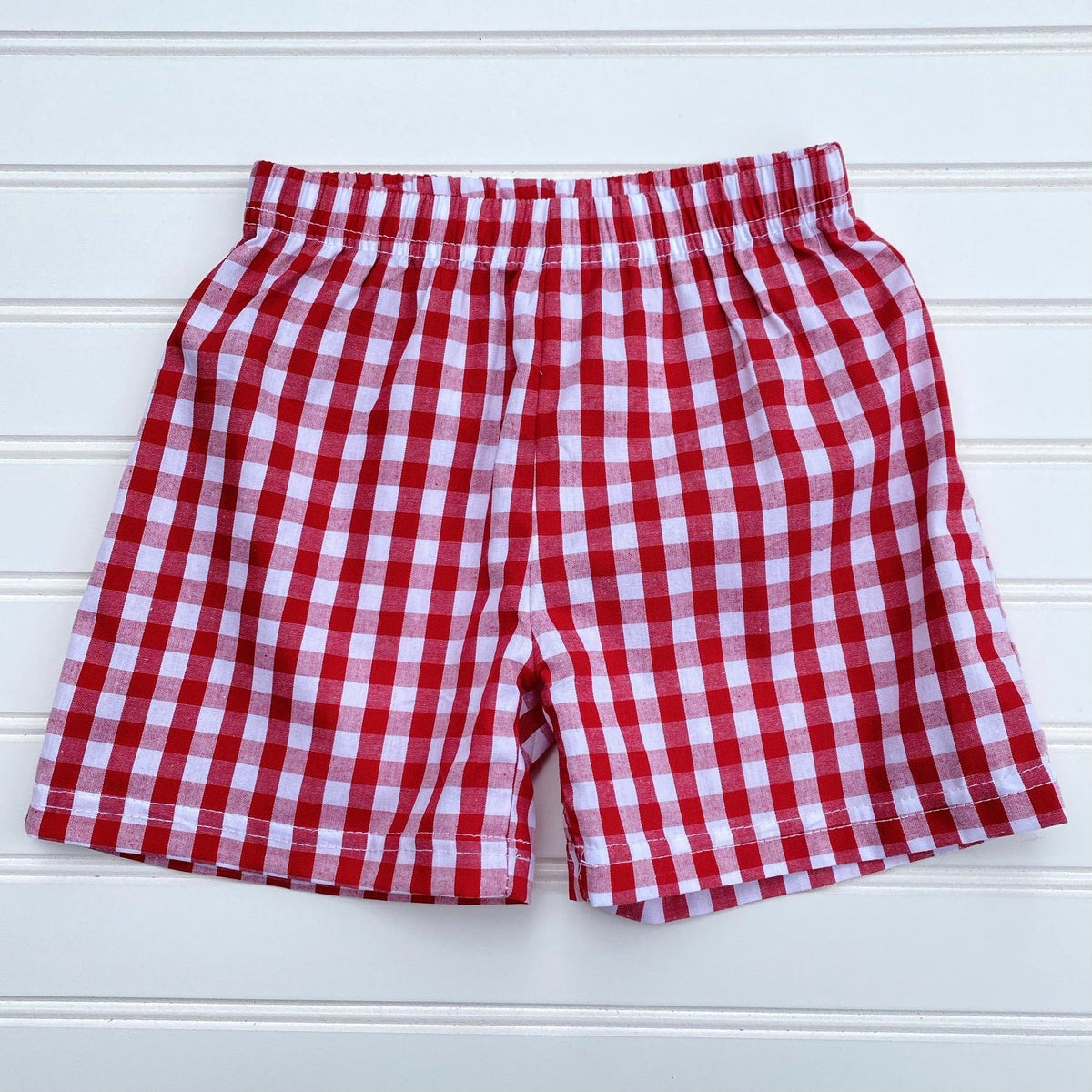 ★BAD BLOOD★ Vintage Club Boy Shorts Check Red badblood – BBGSHOPHK