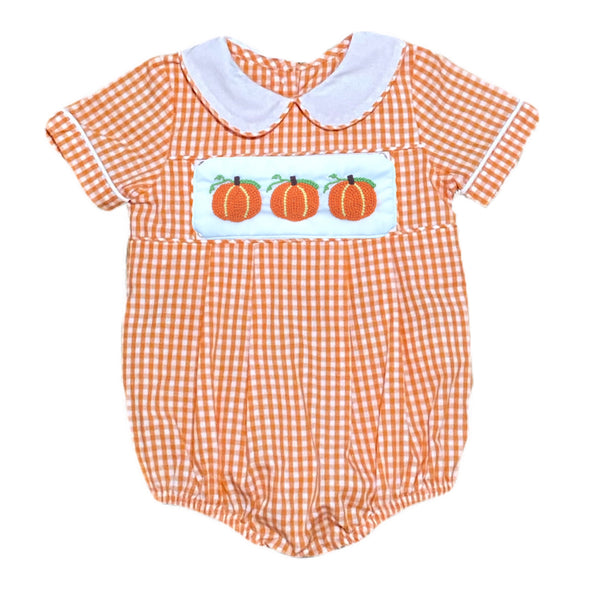 Swap-A-Smock Boys Collared Bubble - Orange