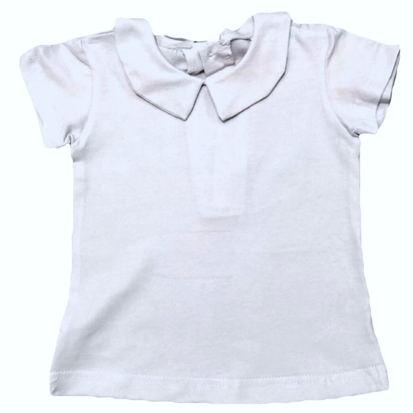 Peter Pan Point Collar Short Sleeve Shirt - Smocked South