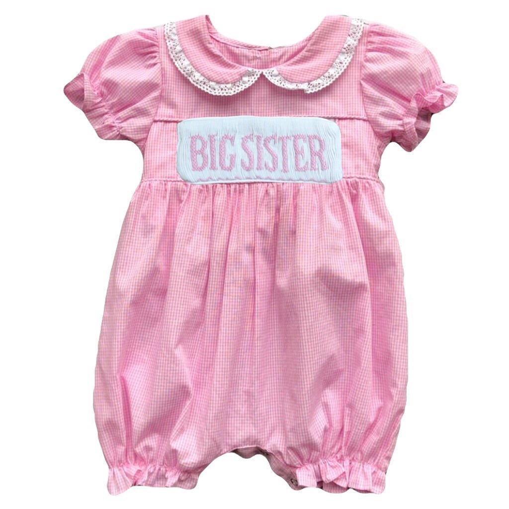 Big 2025 sister smocked