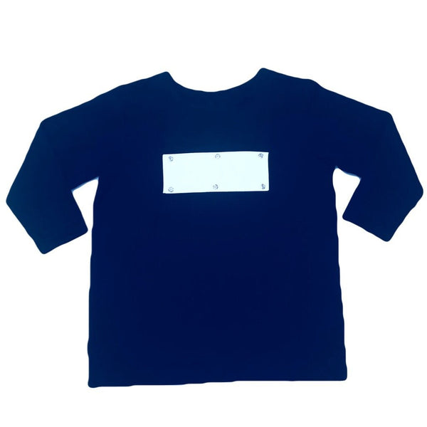 Swap-A-Smock Boys Long Sleeve Shirt - Navy
