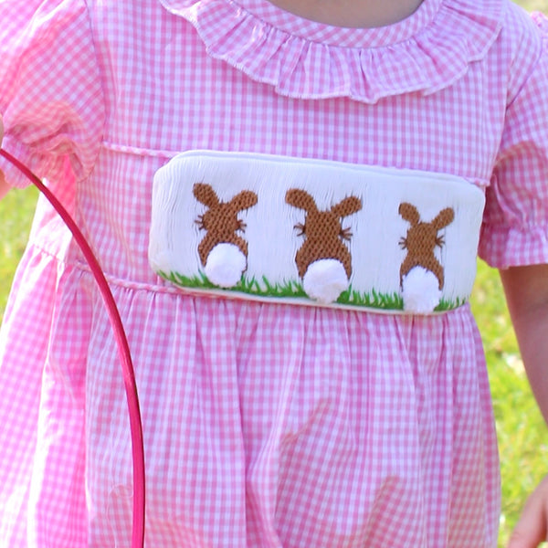 Swap-A-Smock Brown Bunny Tab
