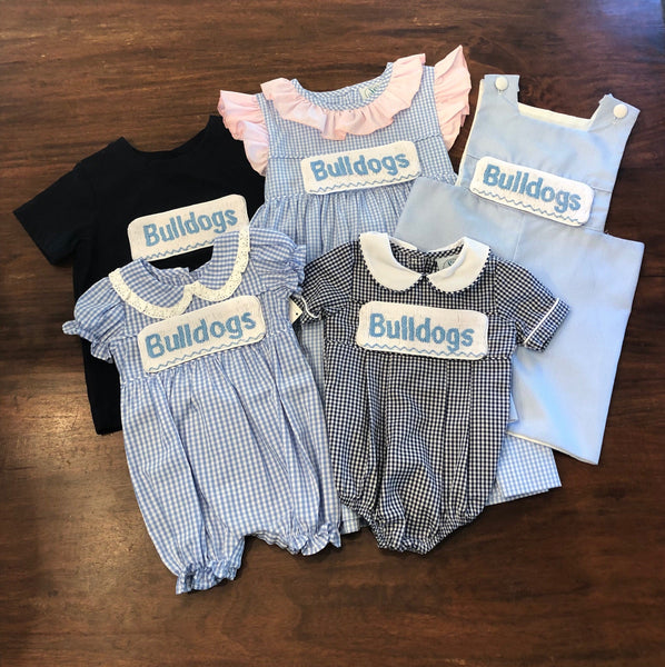 Swap-A-Smock Bulldogs Tab