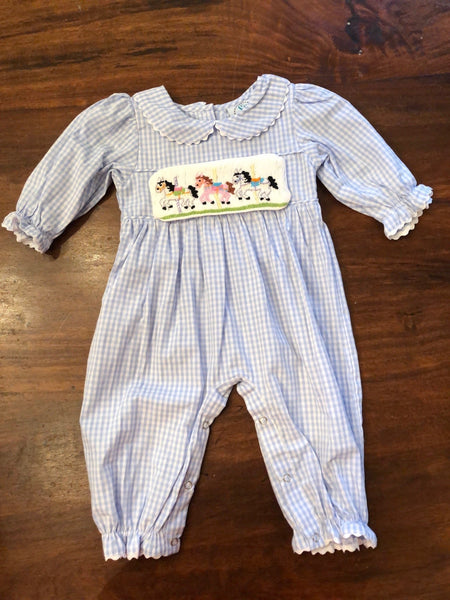 Swap-A-Smock Carousel Horse Tab