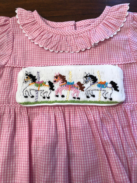 Swap-A-Smock Carousel Horse Tab