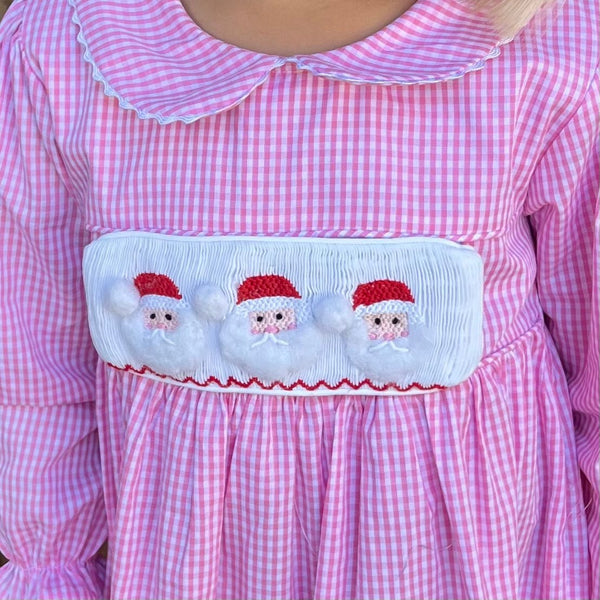 Swap-A-Smock Christmas Santa Tab - Smocked South