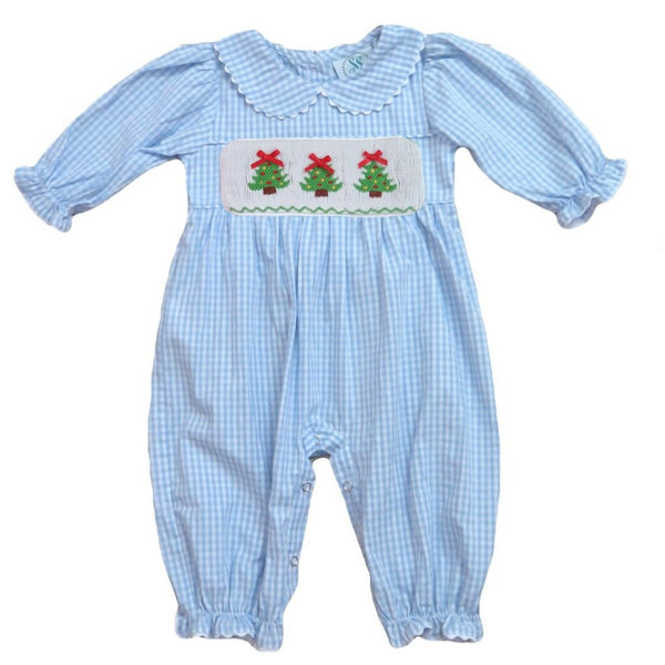Swap-A-Smock Christmas Tree with Red Bow Tab
