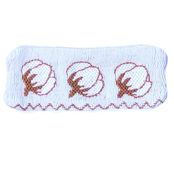 Swap-A-Smock Cotton Boll Tab