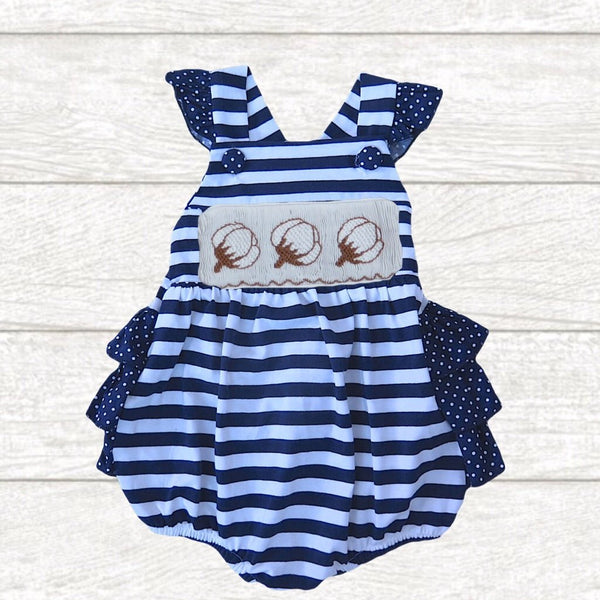 Swap-A-Smock Cotton Boll Tab