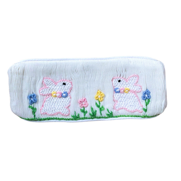 Swap-A-Smock Floral Bunny Tab