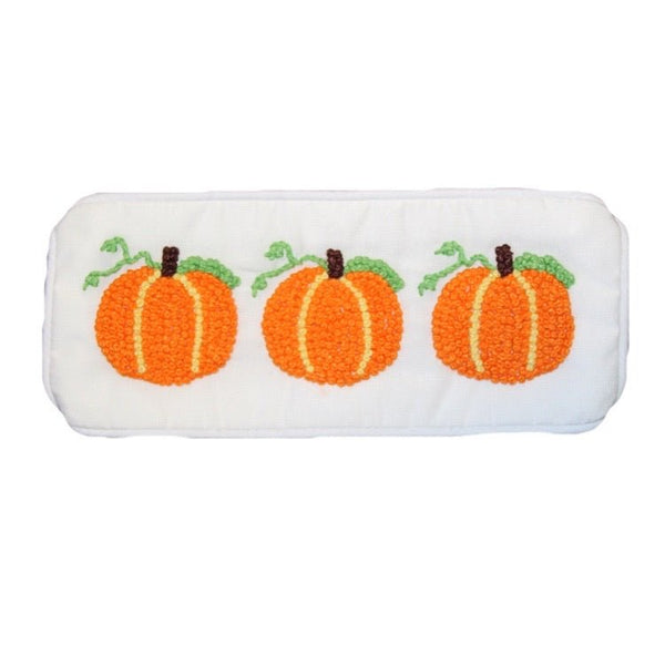 Swap-A-Smock French Knot Pumpkin Tab