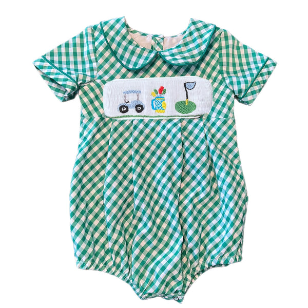 Swap-A-Smock Golf Tab - Blue - Smocked South