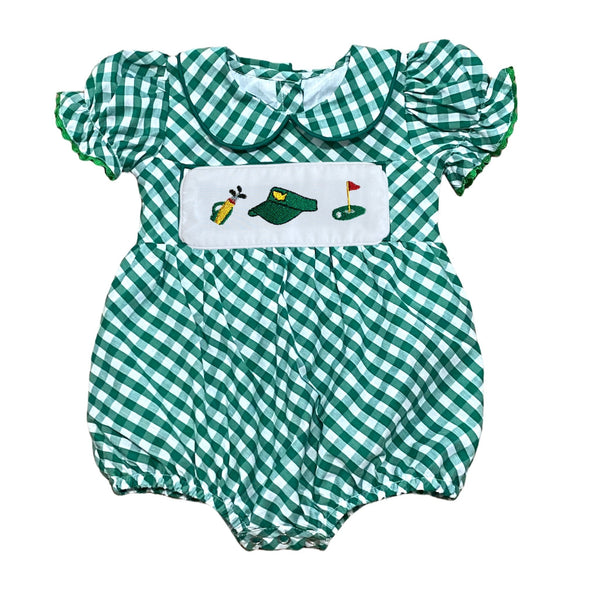 Swap-A-Smock Golf Tournament Embroidered Tab - Smocked South