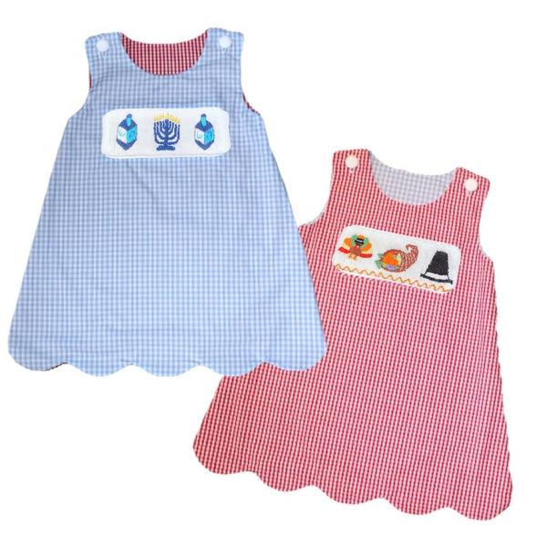 Swap-A-Smock Hanukkah Tab