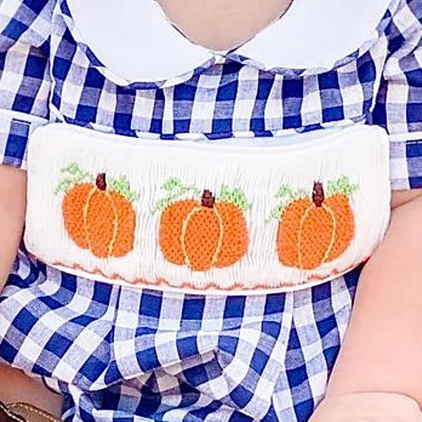 Swap-A-Smock Pumpkin Tab - Smocked South