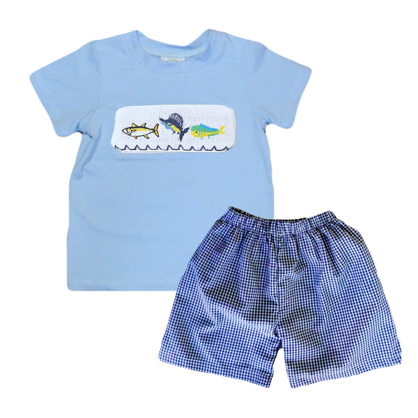 Swap-A-Smock Sport Fish Tab - Smocked South