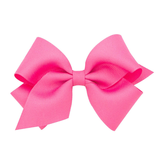 Wee Ones Grosgrain Bow - Hot Pink
