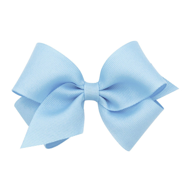 Wee Ones Grosgrain Bow - Millennium Blue