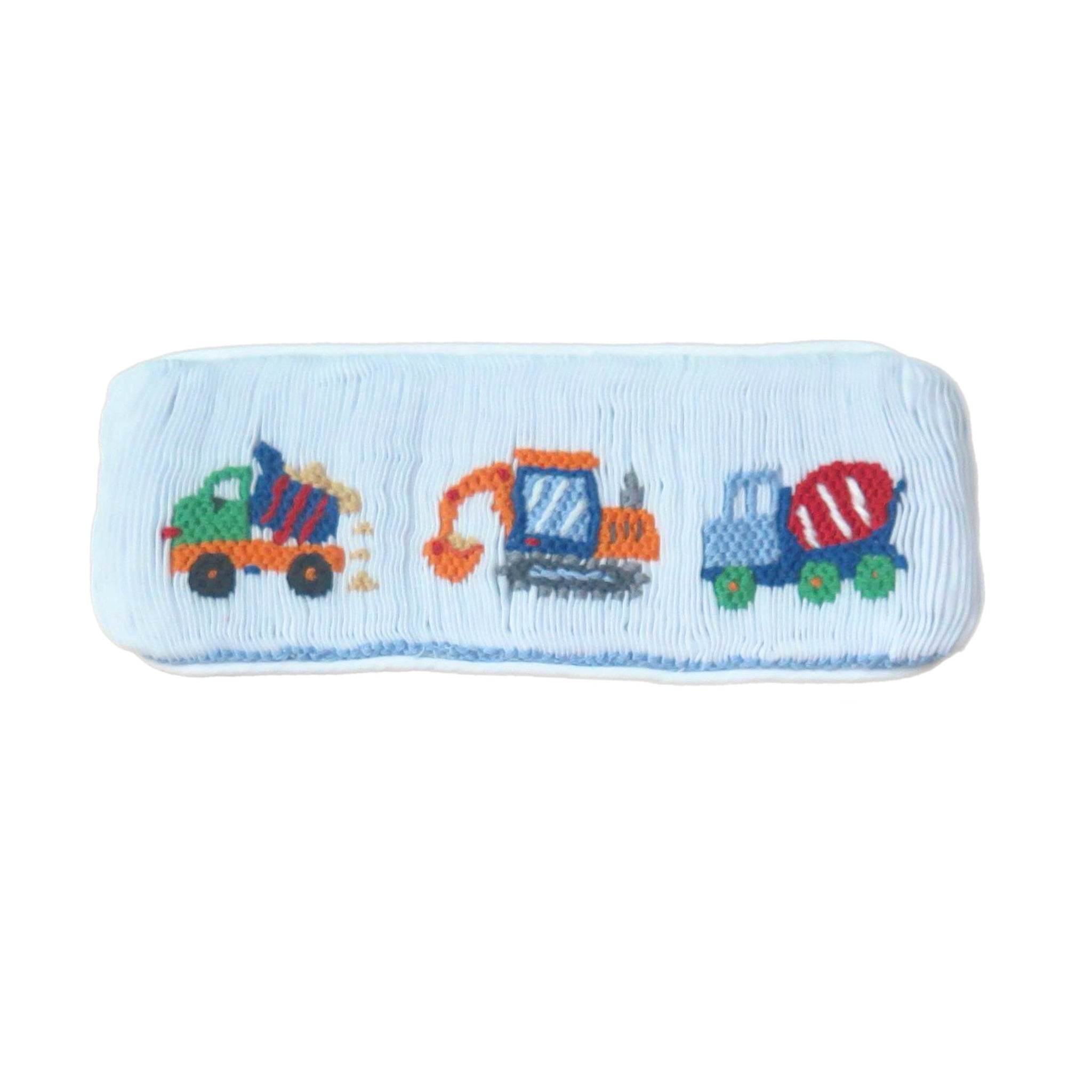 Vehical Tab Swap-A-Smock Construction Vehicle Tab - Smocked South