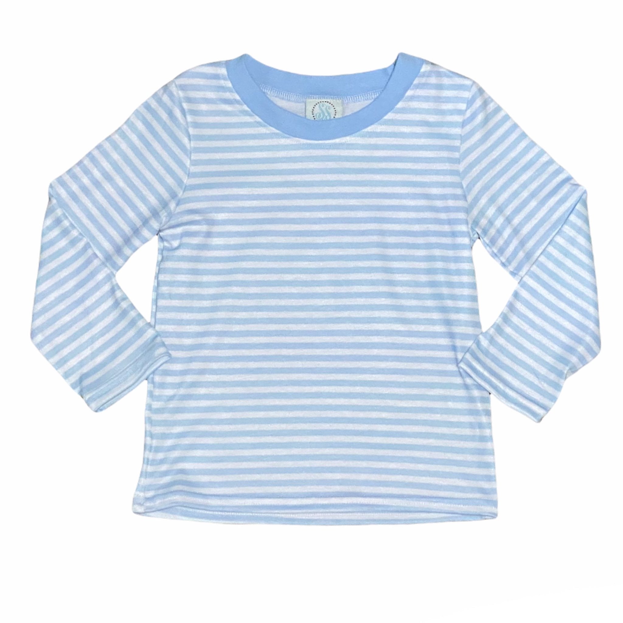 Blue Stripe Shirt - Smocked South