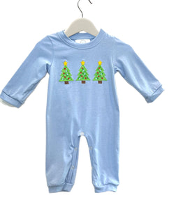 Christmas Romper - Smocked South