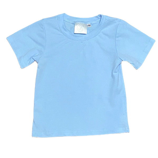 Light Blue Short Sleeve Shirt - Smocked South