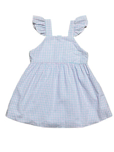 Pink and Teal Dress - Smocked South