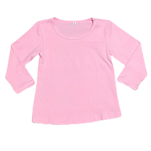 Pink Knit Long Sleeve Shirt - Smocked South