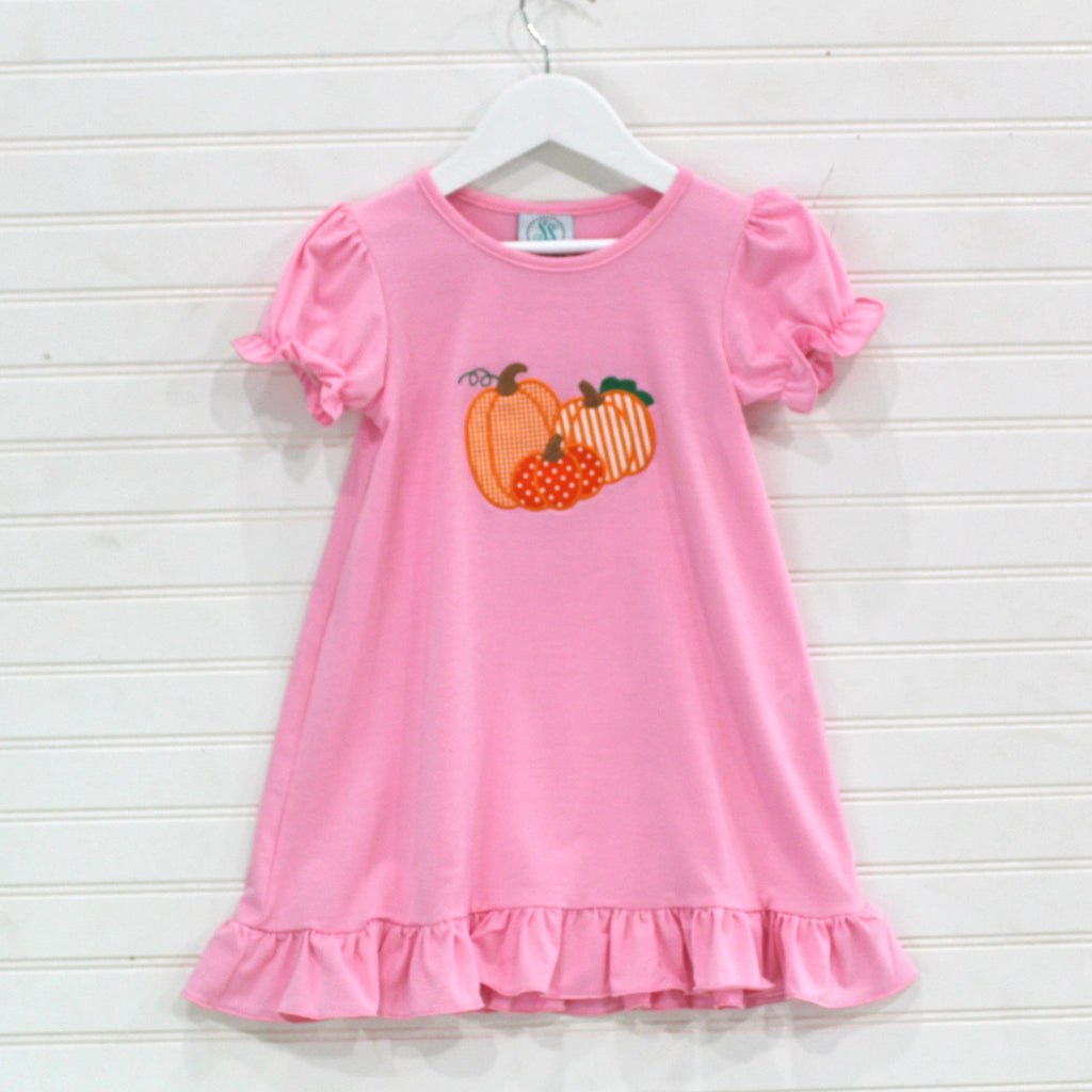 Pumpkin Applique Dress Pumpkin Applique Dress