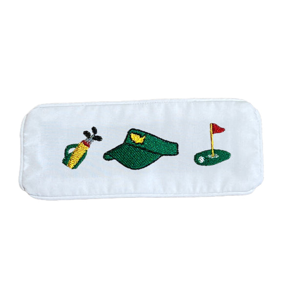 Swap-A-Smock Golf Tournament Embroidered Tab - Smocked South