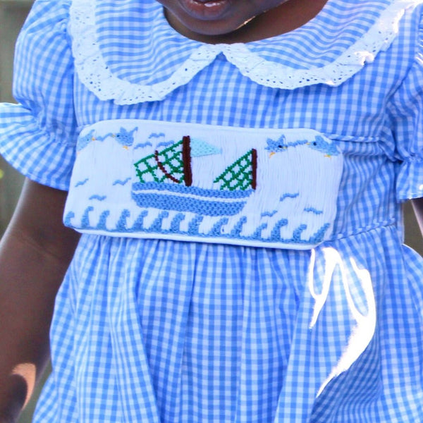Swap-A-Smock Shrimp Boat Tab - Smocked South